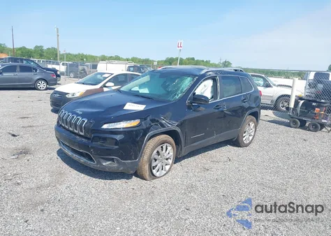 2017 Jeep Cherokee Limited 4X4 z USA, uszkodzony, nr VIN 1C4PJMDS7HW505198